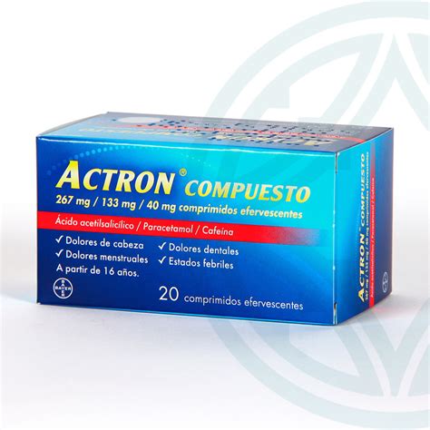 actron para que sirve.